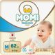 MOMI Ultra Care подгузники  M (6-11 кг). 62  шт