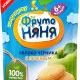 Фруто-няня пюре Яблоко, черника с печеньем 90 г пауч