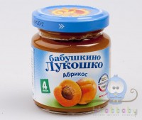 Пюре из абрикосов Бабушкино лукошко 100г