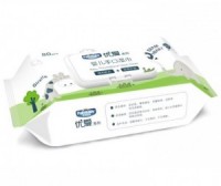 Влажные салфетки PalmBaby DS1280, 80шт"Без запаха"