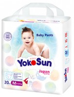 Трусики YokoSun М (6-10кг) 20 шт 