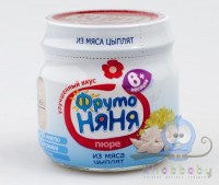 Фруто-няня пюре Цыпленок 80 гр