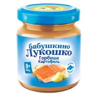 Пюре Горбуша с картофелем Бабушкино лукошко 100г