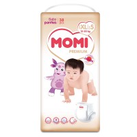 MOMI Premium  подгузники-трусики XL ( 12-20 кг), 38 шт.