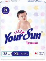 YourSun трусики-подгузники XL (12-20 кг), 38 шт