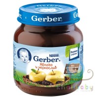 Гербер Яблоко Чернослив Пюре 130г