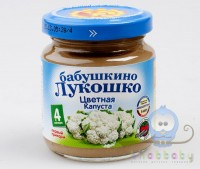 Пюре из цветной капусты Бабушкино лукошко 100г