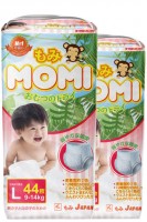 MOMI трусики L (9-14 кг), 44 шт